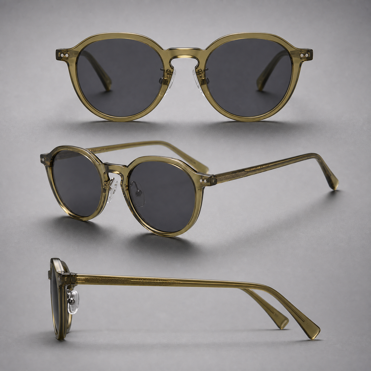 Vance Mercer | Round Panto Sunglasses