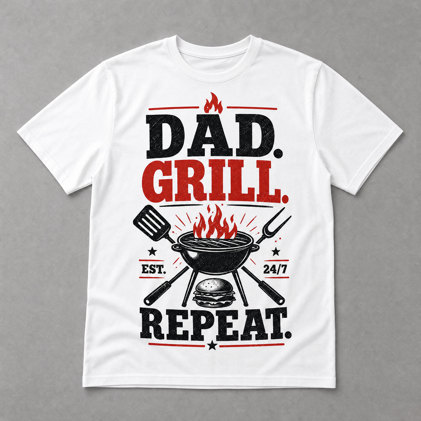 Dad. Grill. Repeat. Tee