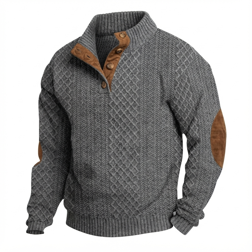 The Rockwell High Collar Pullover