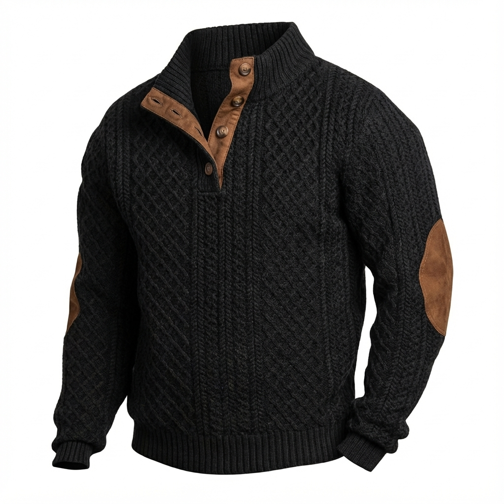 The Rockwell High Collar Pullover