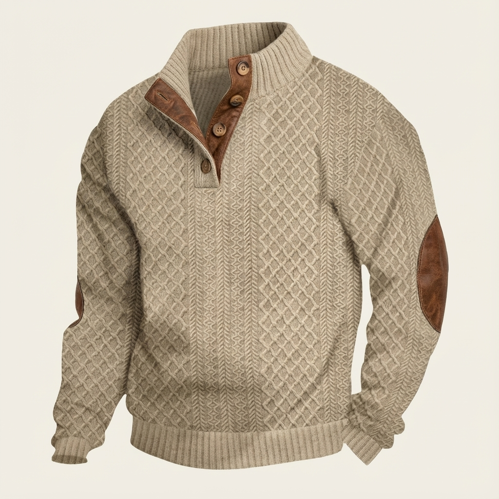 The Rockwell High Collar Pullover