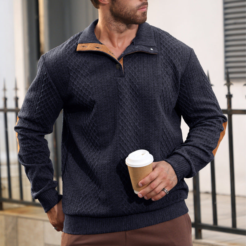 The Rockwell High Collar Pullover