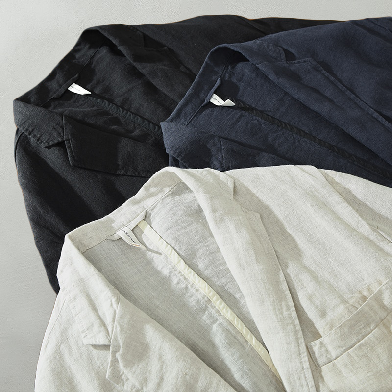 Dîot-Milan Breathable Linen Blazer