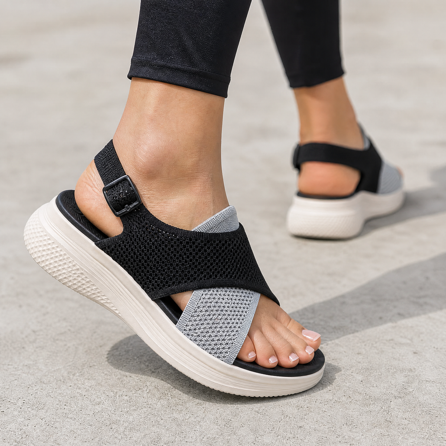 Cloudra™ Walk-All-Day Comfort Wedge Sandals