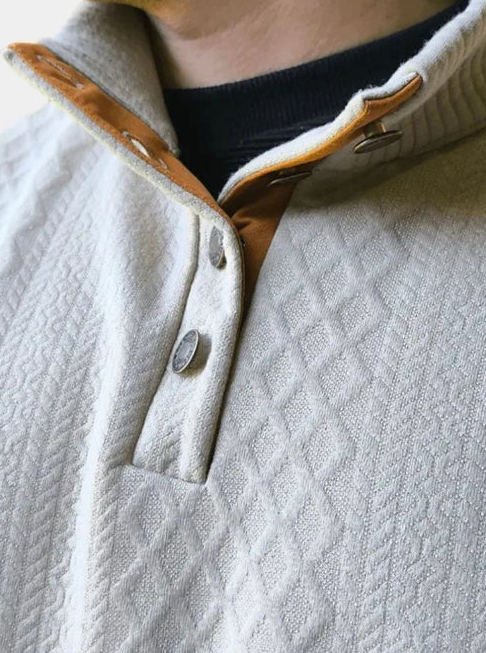 The Rockwell High Collar Pullover