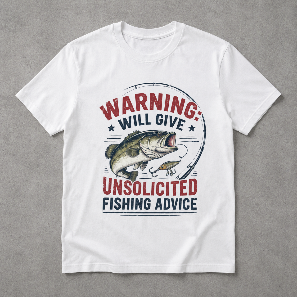 Unsolicited Fishing Advice Tee